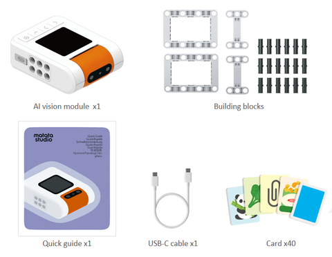 Kit de visión de IA MatataStudio para VinciBot